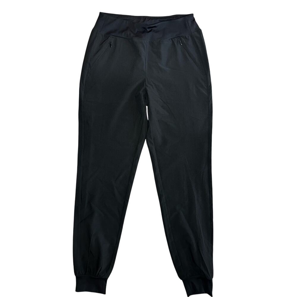 90 Degree By Reflex Pocket Joggers Womens Small Sporty Luxe Athleisure Black Y2K